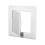 White ABS Ceiling Inspection Cover 150 X 150 Mm Flat Design Easy Installation Ceiling Access Panel 1