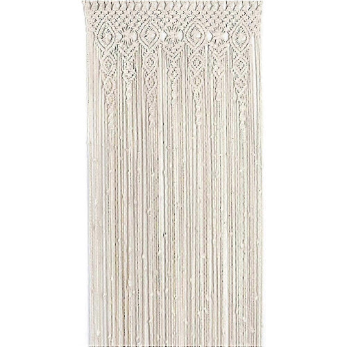 Handmade Macrame Cotton Tapestry for Indoor Wall, Large Boho Decor 180cm