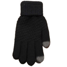 Women Man Winter Soft Knit Touch Screen Gloves Texting Capacitive Smartphone