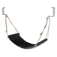 Under desk footrest for home office with breathable fabric