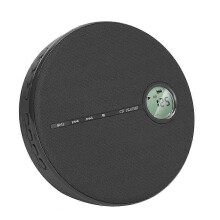 Rechargeable Bluetooth CD Player with Stereo Speaker-for Car, Travel & Home, AUX/USB