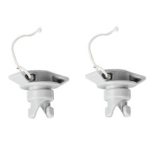 2Pcs 8 Holes Inflatable Boat Air Valve Cover Inflatable Air Valve Cap Boat Accessoriesgrey SZRH A-B