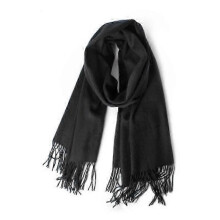 Écharpe en cachemire pour homme, unie, couleur pure, châle/écharpe en pashmina