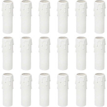 18 stuks kaarsenhouderhoezen voor kroonluchters, wandlampen en kerstdecoratie