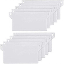 Placa de peso blanca de 127 mm para persianas verticales, paquete de 10 piezas de repuesto.