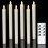 Warmwitte LED-kaarsen met timer voor raamdecoratie 1
