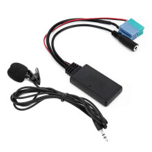 Microfoonadapter, hulpkabel, Bluetooth 5.0, DC 12V, vervanging voor Fiat Grande Punto