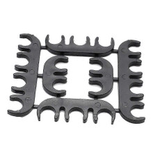 Divisorio per cavi di accensione, separatore, clip per cablaggio, supporti per cavi HT, distanziatori a morsetto da 8 mm per Chevy Ford
