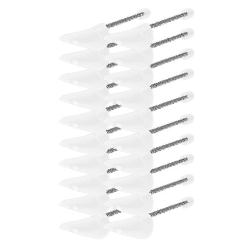 Schuhspanner für breite Füße – 10 Paar transparente Kunststoffspanner