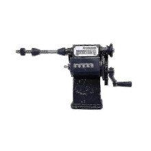 Double Speed Counter Steel Gear Winder, Manual Coil Winding Tool for Electrical Projects