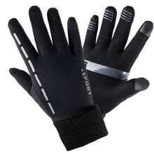 Tou-ch Screen Winter With Velvet Skidproof Climbing Winter Warm Glove AA610