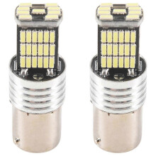 2X 1156LED Canbus 15 SMD BA15S P21W High Power White 6000K Car Brake Tail Light