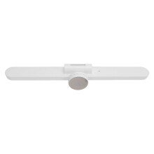 LED-onderkastverlichting met digitale klok, magnetische sluiting, dimbaar, 3 kleurtemperaturen, 1200mAh oplaadbaar, voor keuken en kledingkast