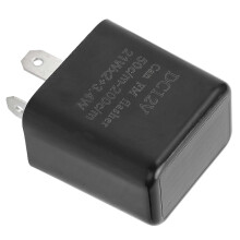 LED-knipperrelais voor auto en motorfiets, krachtig, 3-traps instelbare richtingaanwijzer, DC 12V