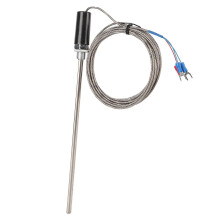 M12 Thermokoppel met PT100 roestvrijstalen temperatuursensor, 200 mm, 0-400 ¡ãC, 4 m