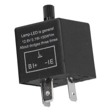 LED-knipperrelais voor richtingaanwijzers, instelbare frequentie, anti-knipperfunctie CF13JL02