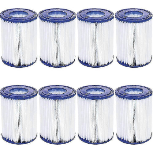 Poolfilterkartuschen f??r Bestway II, 8er-Pack Ersatzfilter