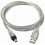Data transfer cable for Sony DCR-TRV75E DV recorder, 4-pin Firewire to USB 1