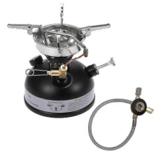 Réchaud à combustible liquide miniature pour le camping, brûleur portable à essence et à alcool