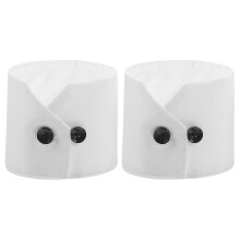 1 Pair Detachable Fake Sleeve Wrist Cuffs Decorative Accessories for Women's Dress