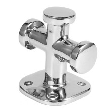 Marine enkelvoudige kruisbolder meerpaal 316 roestvrij staal 62x63x83mm dekbeslag voor boot