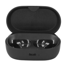 Schwarzes USB-C-Ladecase mit 600 mAh Akku und Kontrollleuchte für Elite 7 Pro und Elite 7 Active (Ersatzteil)