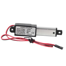 Mini-Linearantrieb, wasserdicht, Mikro-Kleinbewegung, DC12V, 30 mm Hub für Roboter-DIY, Kraft 90 N, Geschwindigkeit 9,5 mm/s