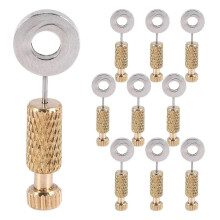 10 pezzi Strumenti fai da te Strumenti per articoli in pelle fatti a mano Ago per sutura Fissaggio Ago per articoli in pelle Sparsi