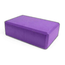 Brique en mousse pour le yoga, idéale pour les étirements, la salle de sport, le Pilates, le yoga, etc. (violet)