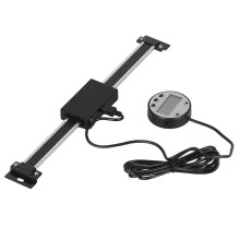 Lineare Skala aus Edelstahl und Aluminiumlegierung mit digitaler Anzeige (0–200 mm)