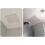 White ABS Ceiling Inspection Cover 150 X 150 Mm Flat Design Easy Installation Ceiling Access Panel 5