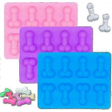 Lustige Silikon-W??rfelformen, 3er-Pack, f??r Cocktails, Eisw??rfelformen f??r Getr?nke