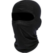Sturmhaube, Skimaske, UV-Schutz, Motorradschal, Sommerhalstuch, Herren und Damen, Schwarz, TW
