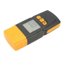GM605 Tragbares Holzfeuchtemessgerät/Hygrometer, digitales Holzdichtemessgerät mit Sondenschutzkappe