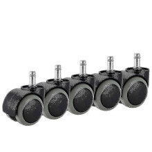 Wieltjes voor bureaustoelen van IKEA - 5 stuks, zware wielen van 10 mm x 22 mm