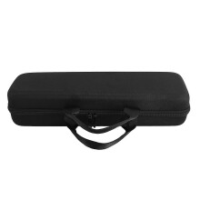 Hardcase voor stijltang, gemaakt van dik zwart nylon EVA, waterdicht en valbestendig, met meshvak. Opbergkoffer voor stijltang Airstrait HT01.