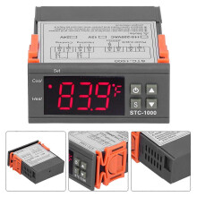 Digitale temperatuurregelaar voor koeling en verwarming met NTC-sensor STC-100024V