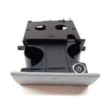 Portabevande anteriore per Transporter T5 RHD, posacenere, portamonete, portabicchiere grigio