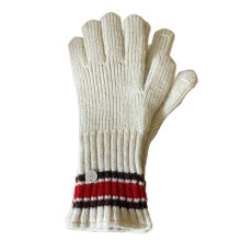 Warm Thermal Gloves Teens Glove Stylish Gloves Full FInger Winter Outdoor Gloves for Unisex Knitted Mitten Gray