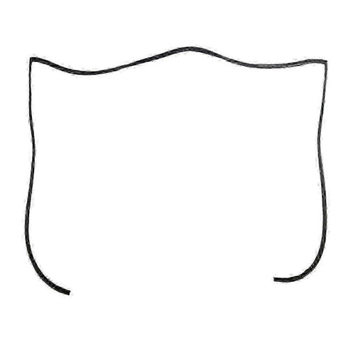 Front Windshield Molding for 5 Series 525i and 530i Models
