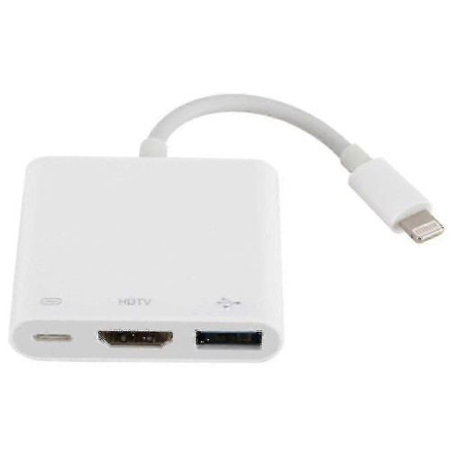 Convertitore da Lightning a HDMI con porta USB per adattatore digitale OTG