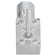 Getriebemotor mit Schneckengetriebe, selbsthemmend, M6-Gewinde, 50 mm Wellenlänge, JGY-370DC6V, 30 U/min
