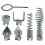 Drainage Cleaner Combination Cutter Head Set Automatic Head Locking Head Suitable for Pipe Dredging 1