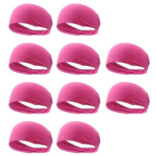 Ultradunne, zweetabsorberende sporthoofdband, roze