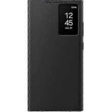 Galaxy S24 Ultra Smart View Wallet Case, Schwarz-Offiziell