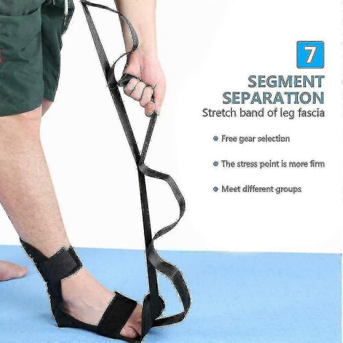Yoga Ligament Stretching Belt Foot Drop Strap Leg Training Ankle Correct
