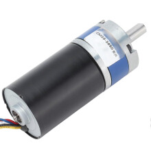 Planetengetriebemotor, bürstenlos, D-Welle, Gleichstrom, 12 V, Set mit Steuerung, 45 U/min