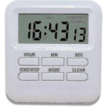 Digitale keukentimer met aftelfunctie en magnetische achterkant voor koken