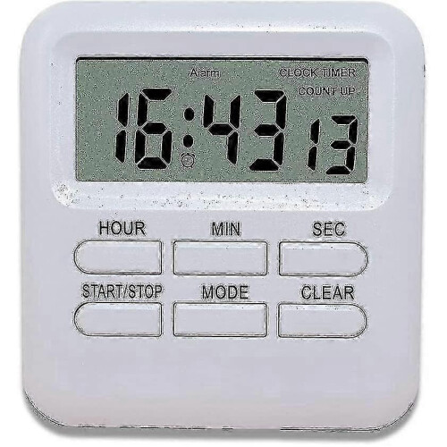Digitaler K??chentimer mit Countdown-Uhr und Magnetr??ckseite zum Kochen