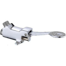 Foot Operated Faucet Valve in Brass, Single Pedal for Floor Mounting